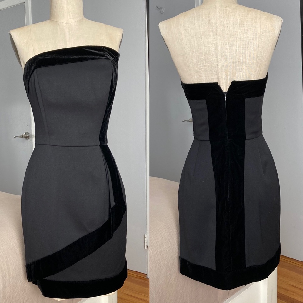 Rachel Zoe Womens black dress